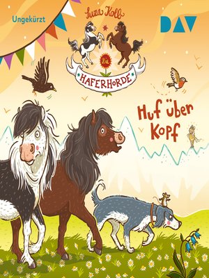 cover image of Huf über Kopf--Die Haferhorde, Teil 7